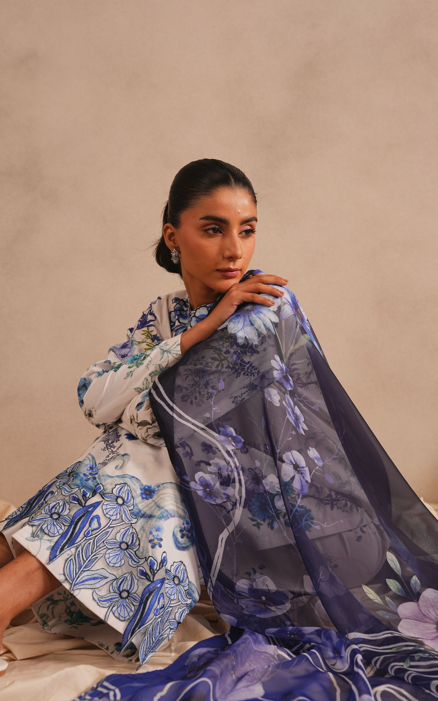 Starlit MSSL-03 | 3pcs Embroidered Unstitched Summer