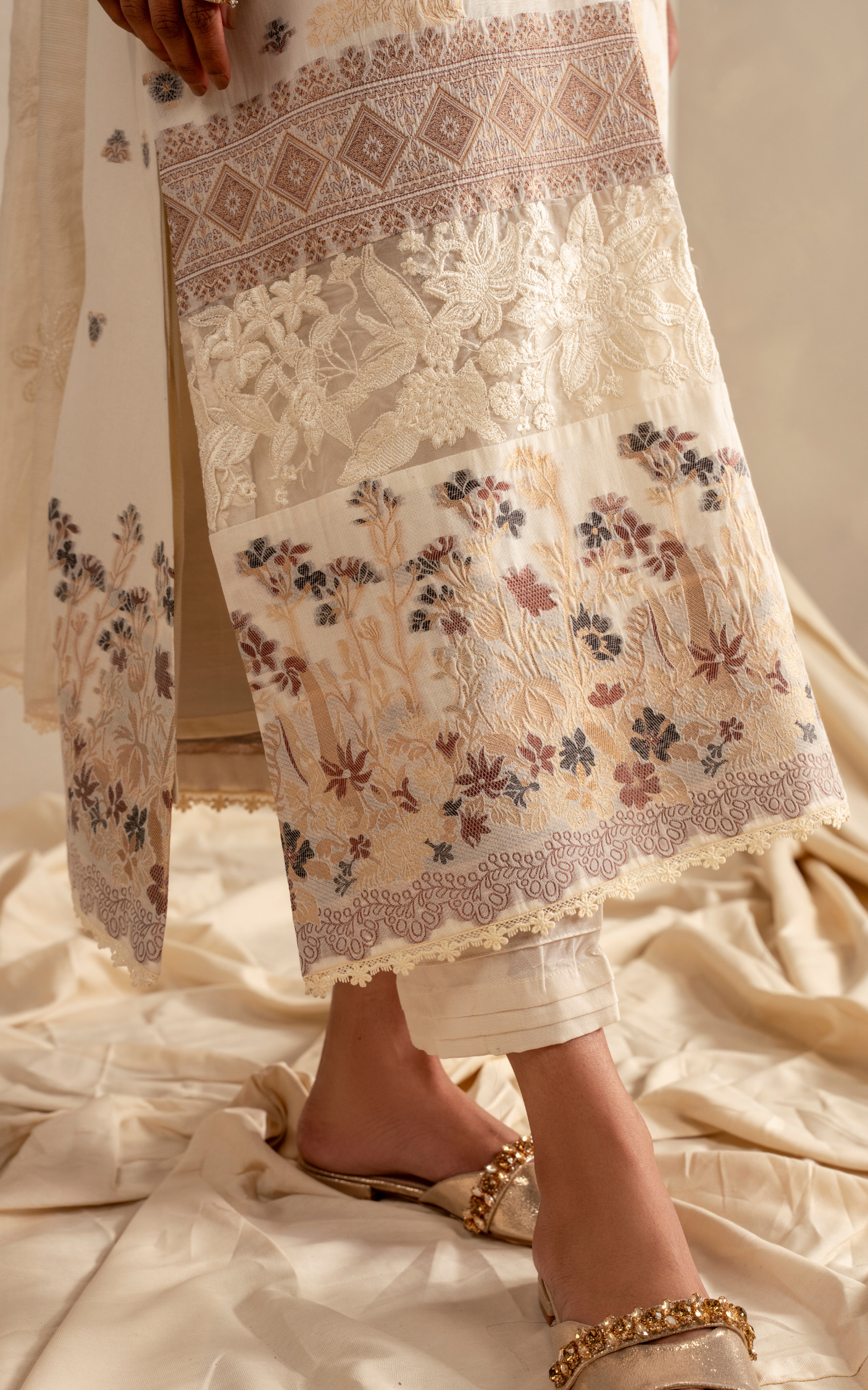 Cloud Nine MSSL-09 | 3pcs Embroidered Unstitched Summer