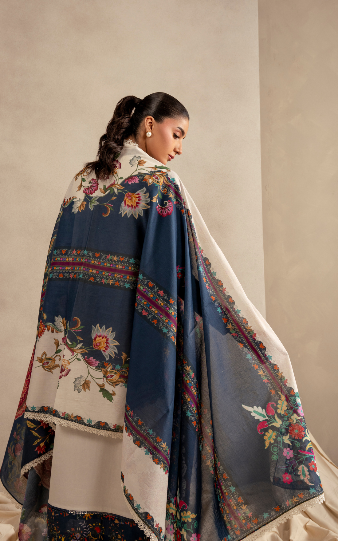 Saffron Soul MSSL-10 | 3pcs Embroidered Unstitched Summer