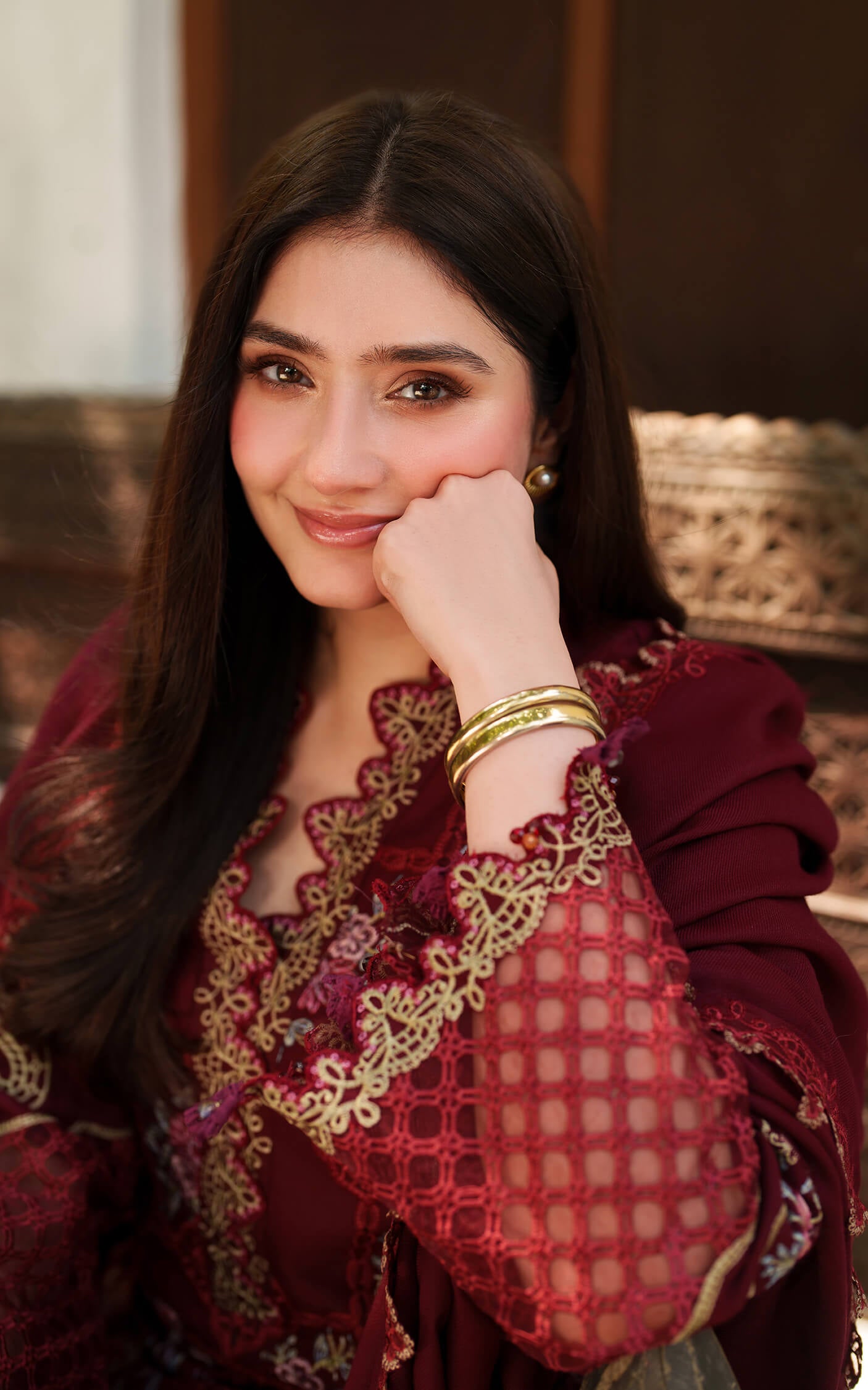 Mira LWC25-05 | 3pcs Embroidered Unstitched Winter