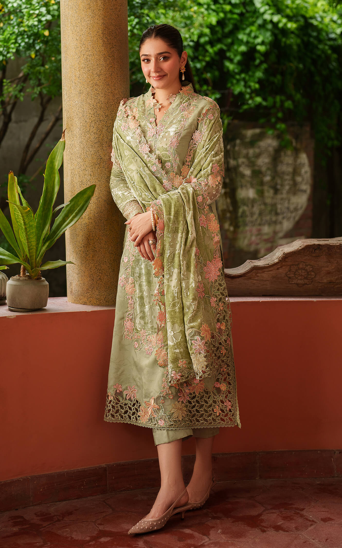 Noir LWC25-04 | 3pcs Embroidered Unstitched Winter