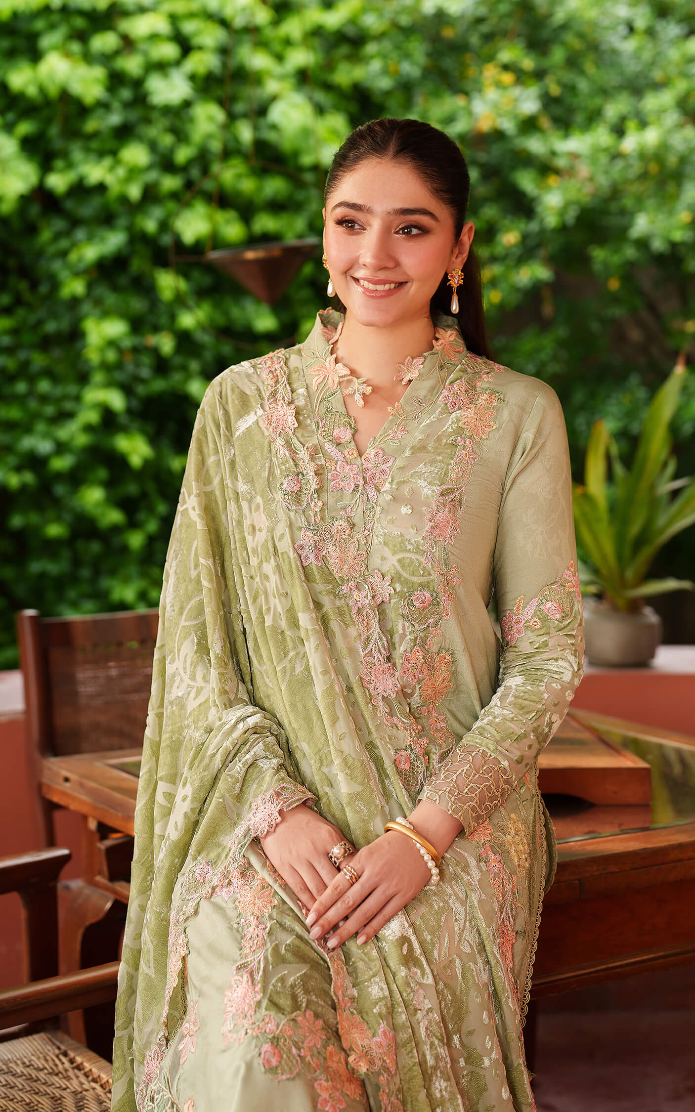 Noir LWC25-04 | 3pcs Embroidered Unstitched Winter