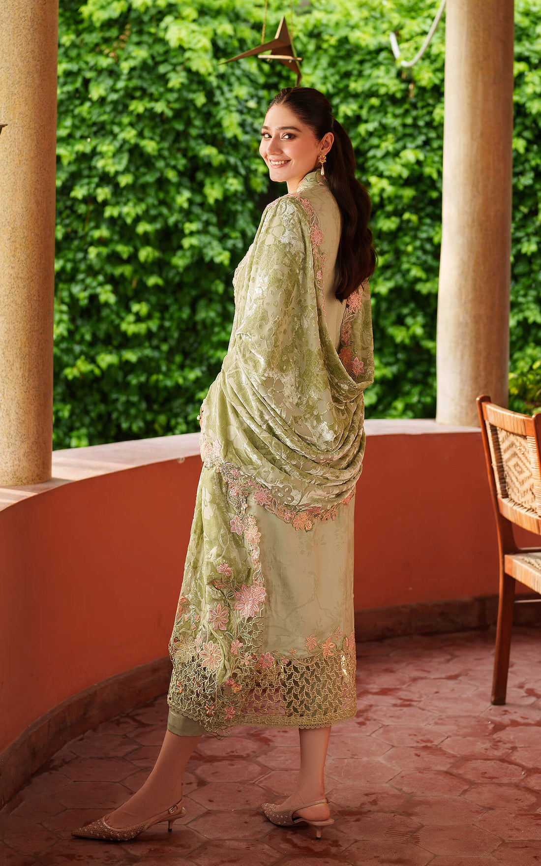 Noir LWC25-04 | 3pcs Embroidered Unstitched Winter