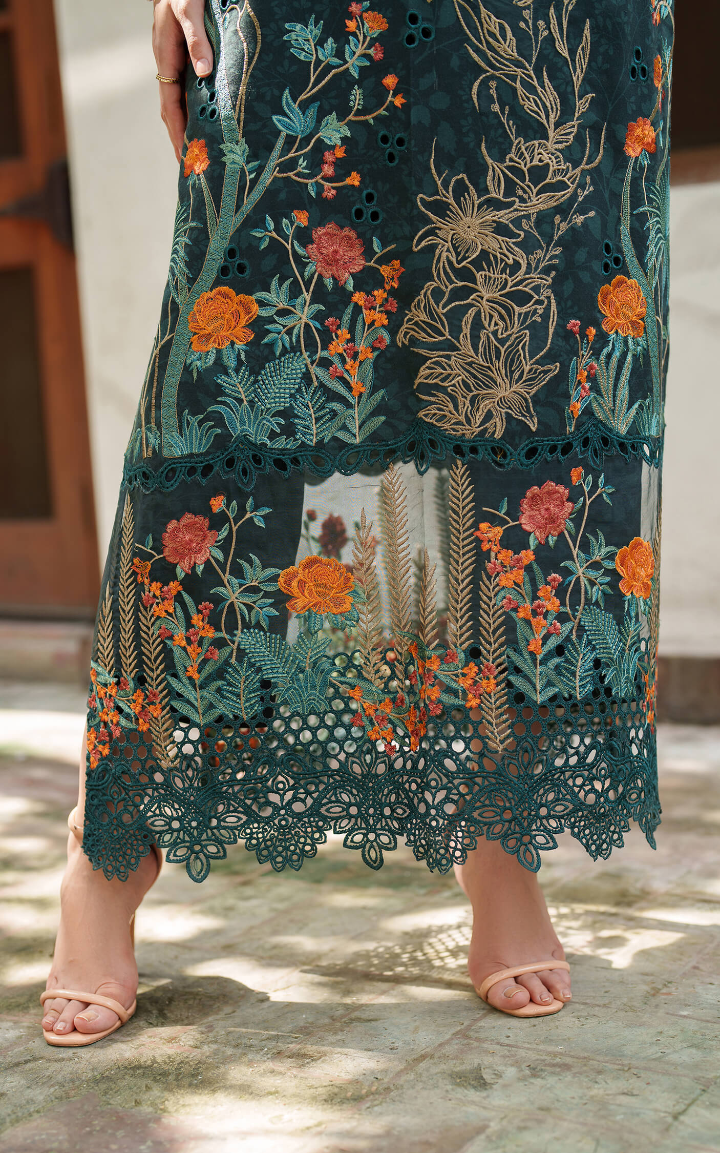 Nora LWC25-01 | 3pcs Embroidered Unstitched Winter