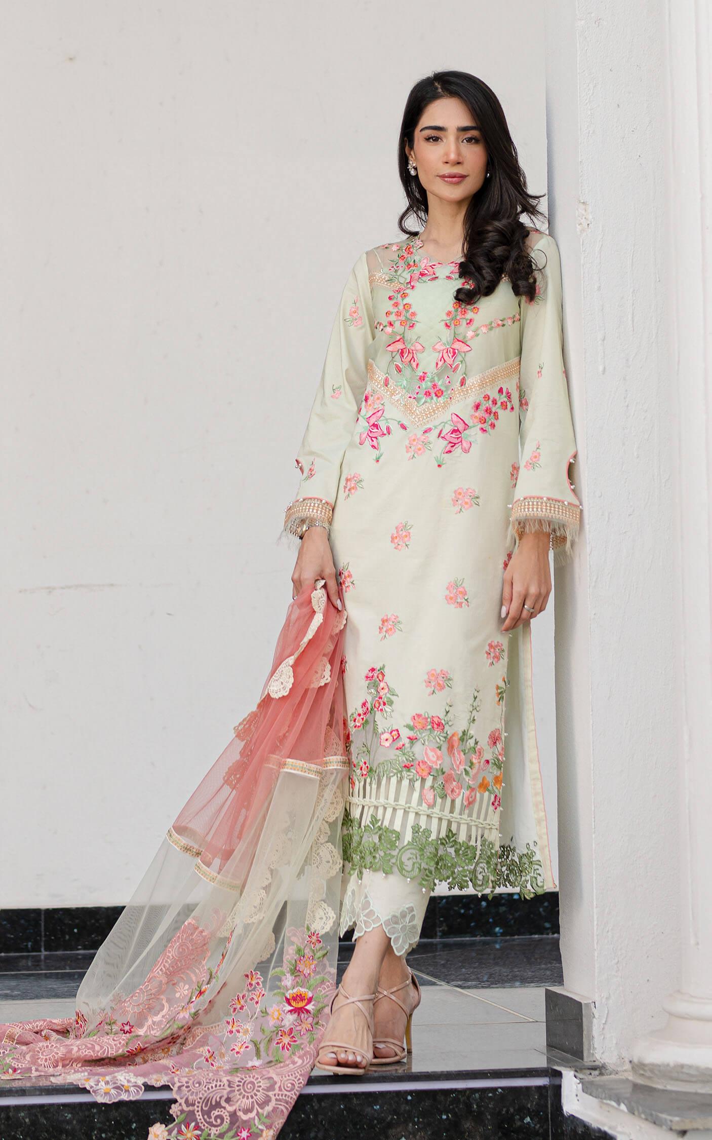 SERENE (RRL-07) | Unstitched Lawn’24