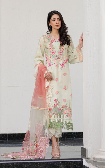 SERENE (RRL-07) | Unstitched Lawn’24 - Shop Now at Asifa and Nabeel