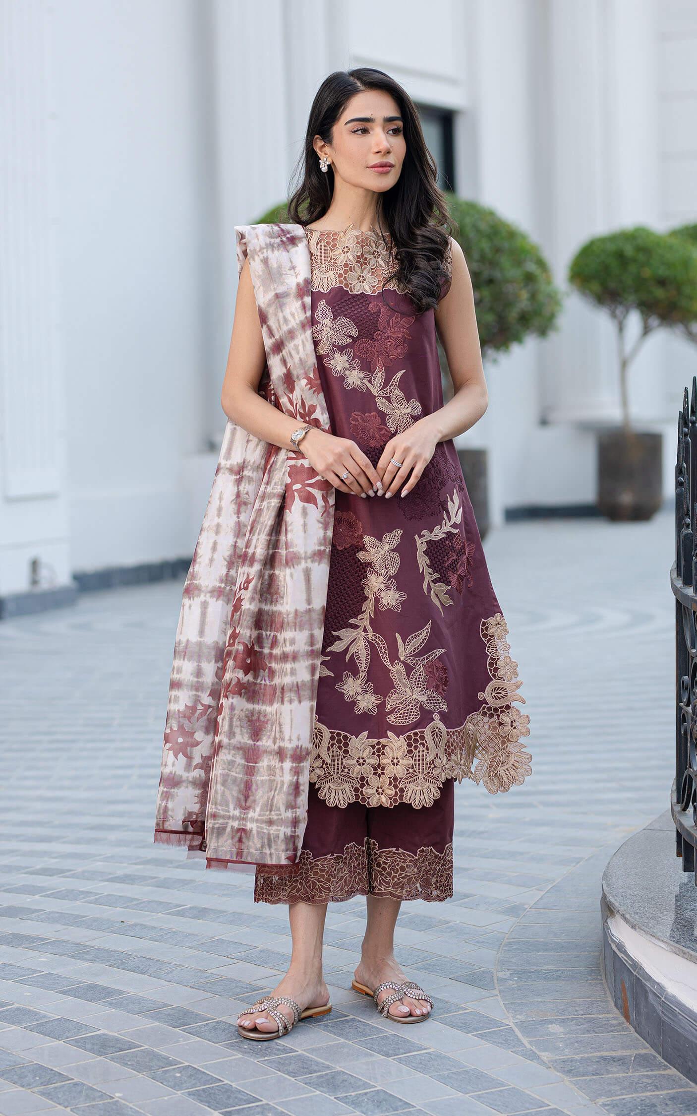 SHEEN (RR-04) | Unstitched Lawn’24