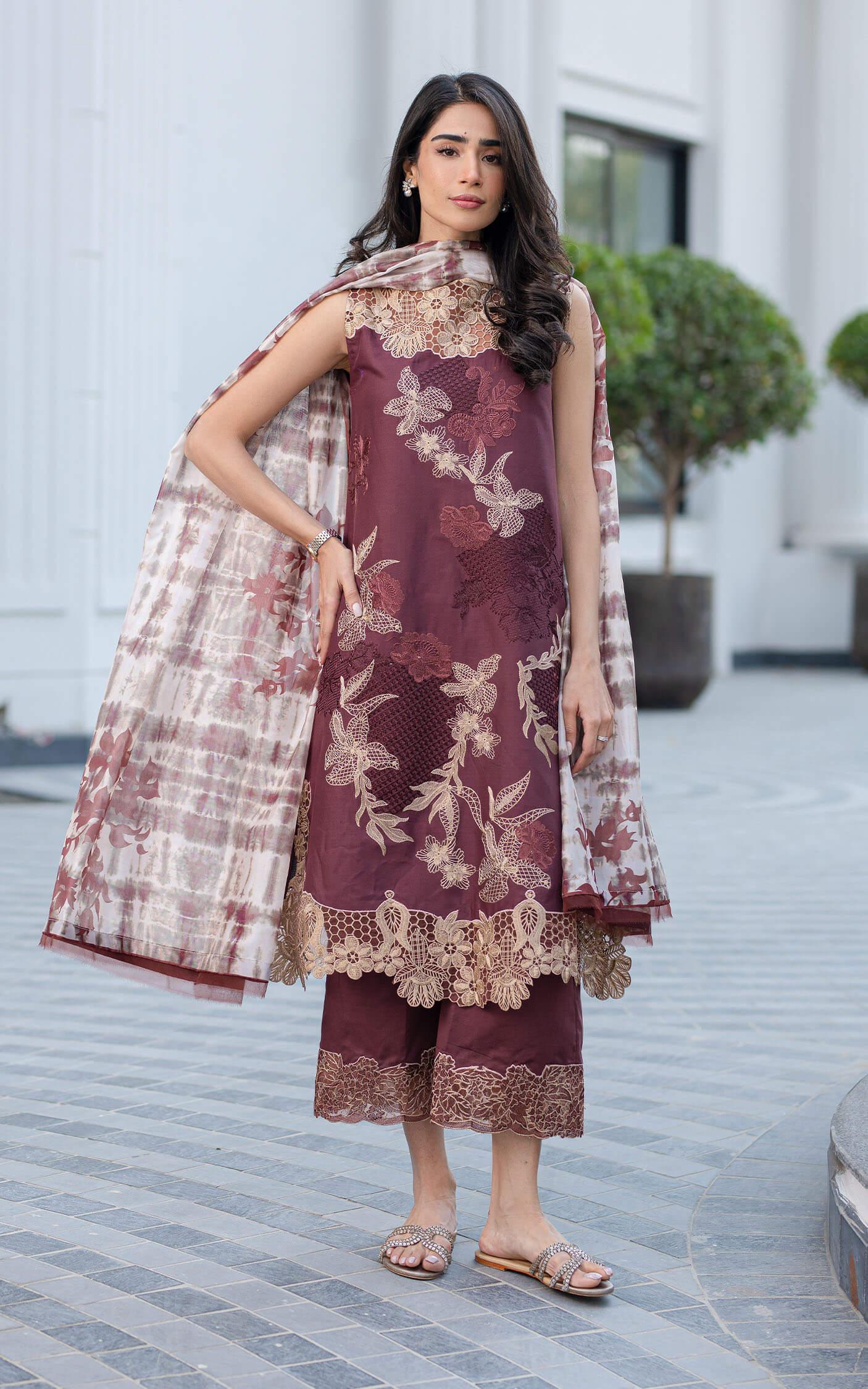 SHEEN (RR-04) | Unstitched Lawn’24