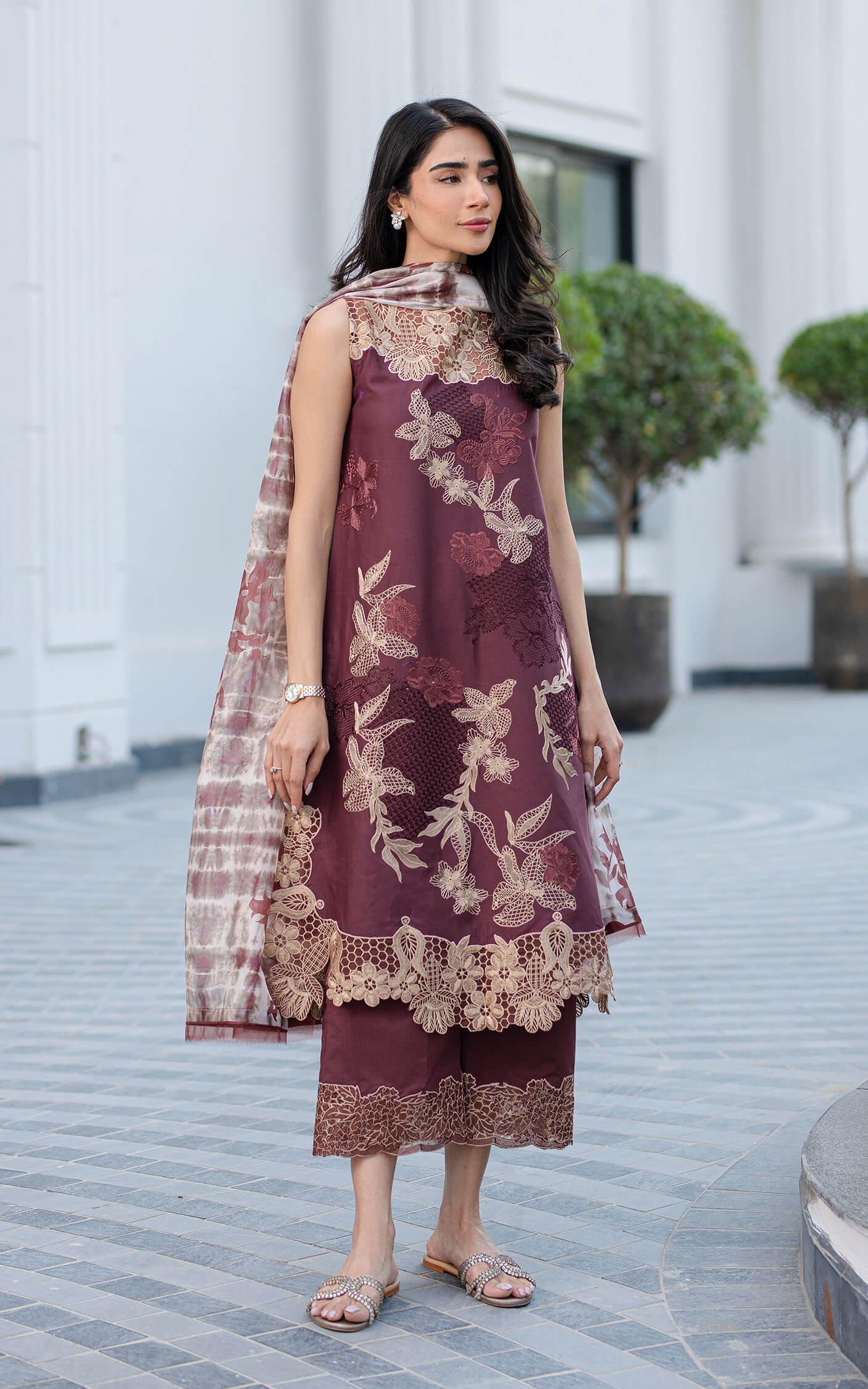 SHEEN (RR-04) | Unstitched Lawn’24