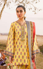 SONNET-U141M004 | Unstitched Lawn