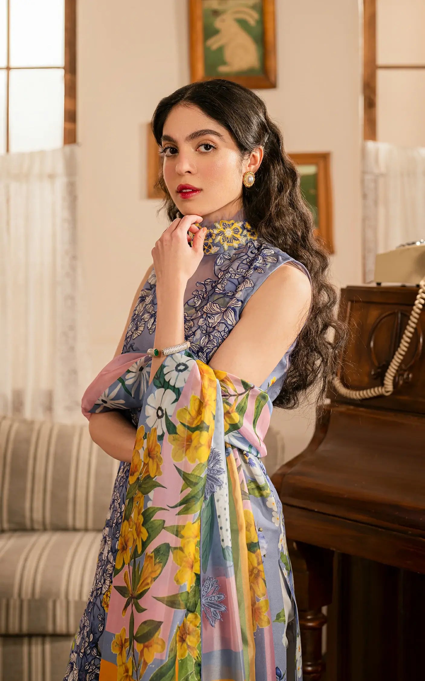 Sunehri (MVL25-02) | Unstitched Summer