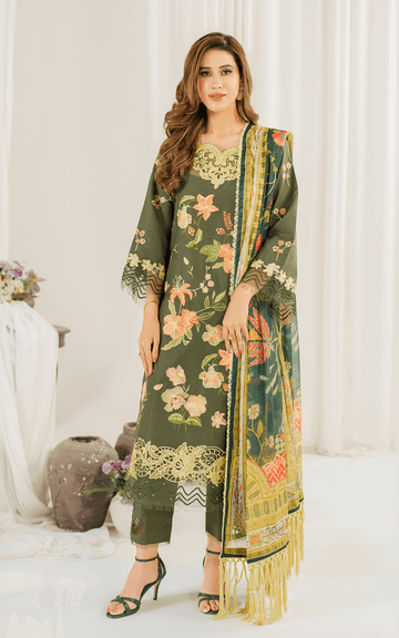 Sweet Pea (PP-6) | Unstitched Lawn