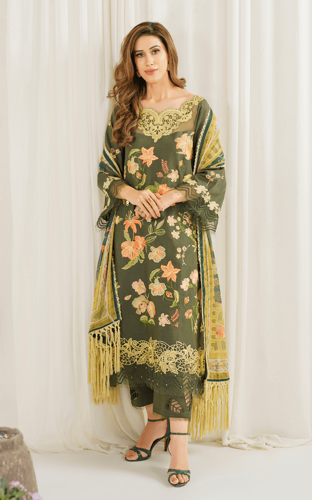 Sweet Pea (PP-6) | Unstitched Lawn