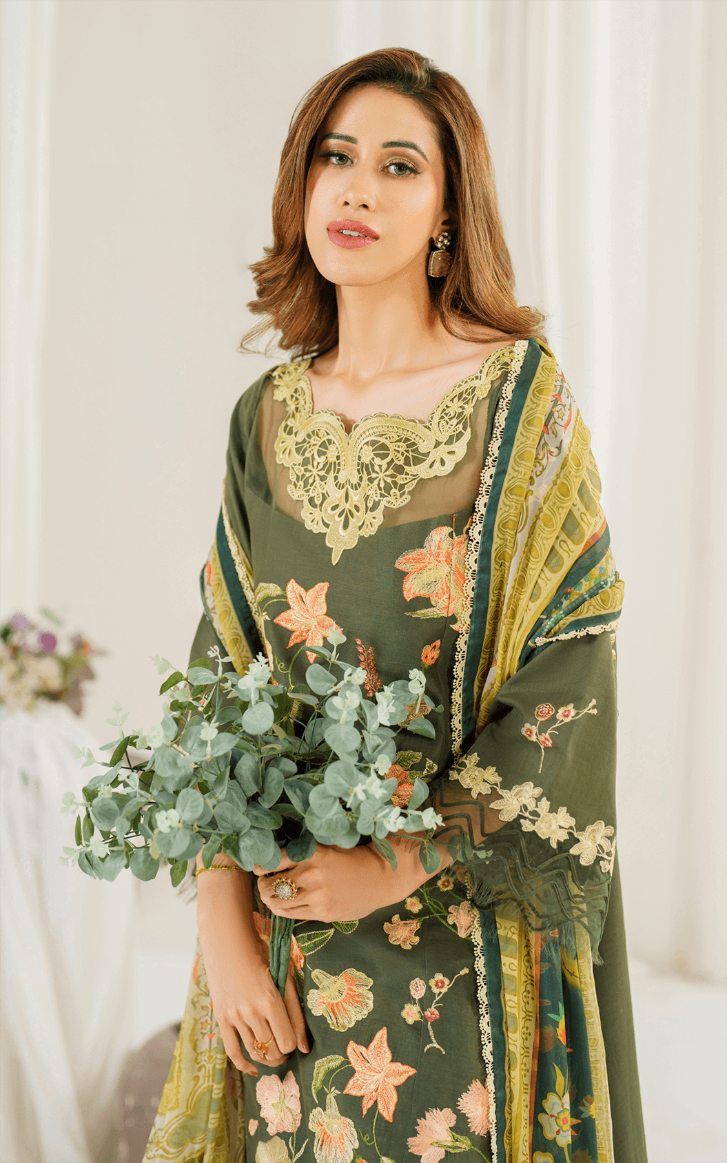 Sweet Pea (PP-6) | Unstitched Lawn