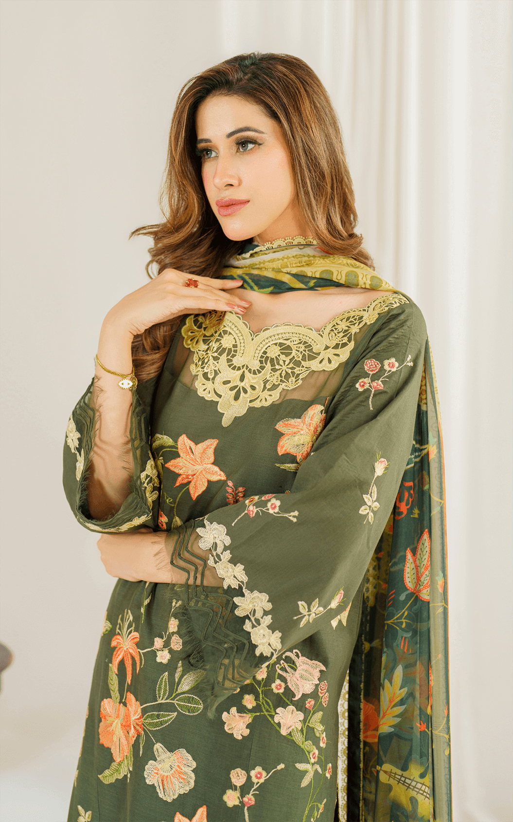 Sweet Pea (PP-6) | Unstitched Lawn