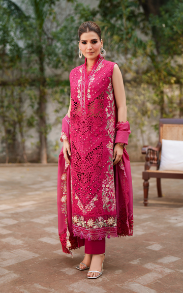 Ethereal Echo VUL26-07 | 3pcs Embroidered Unstitched Summer