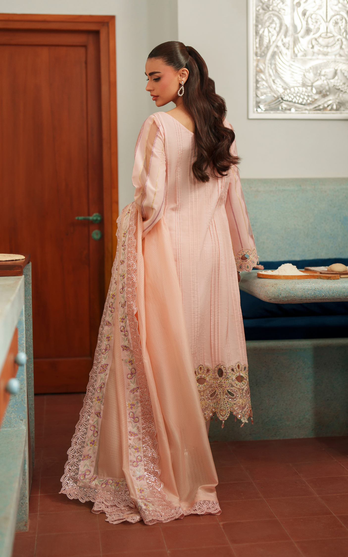 Crimson Courage VUL26-08 | 3pcs Embroidered Unstitched Summer