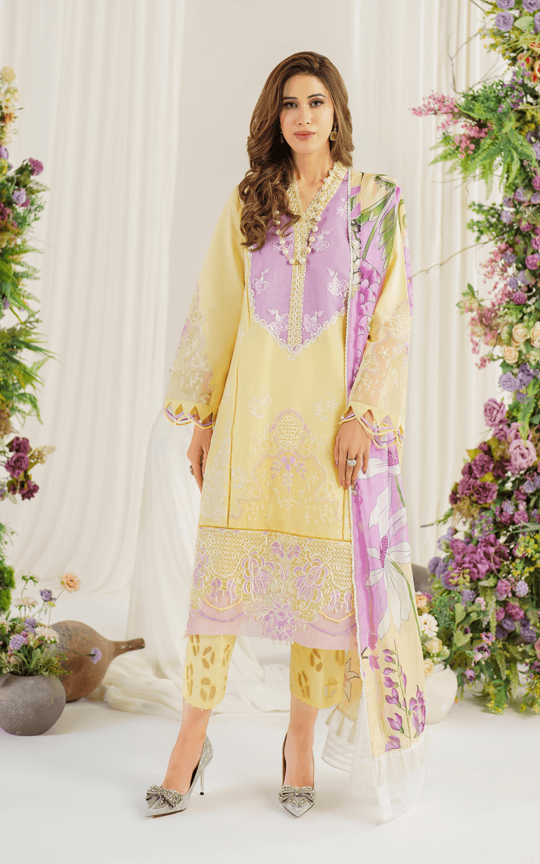 Versaila (PP-10) | Unstitched Lawn