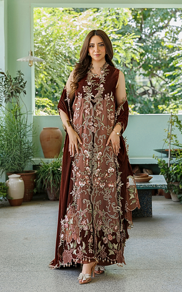 Ferin (WLXU-10) | 3pcs Embroidered Stitched Winter