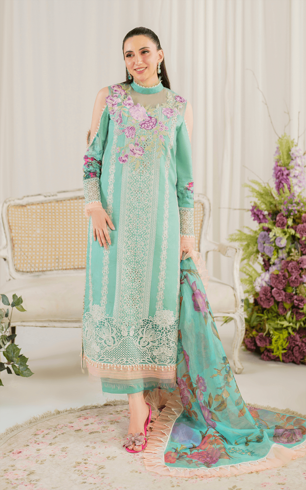 Water Lily (PP-3) | Unstitched Lawn