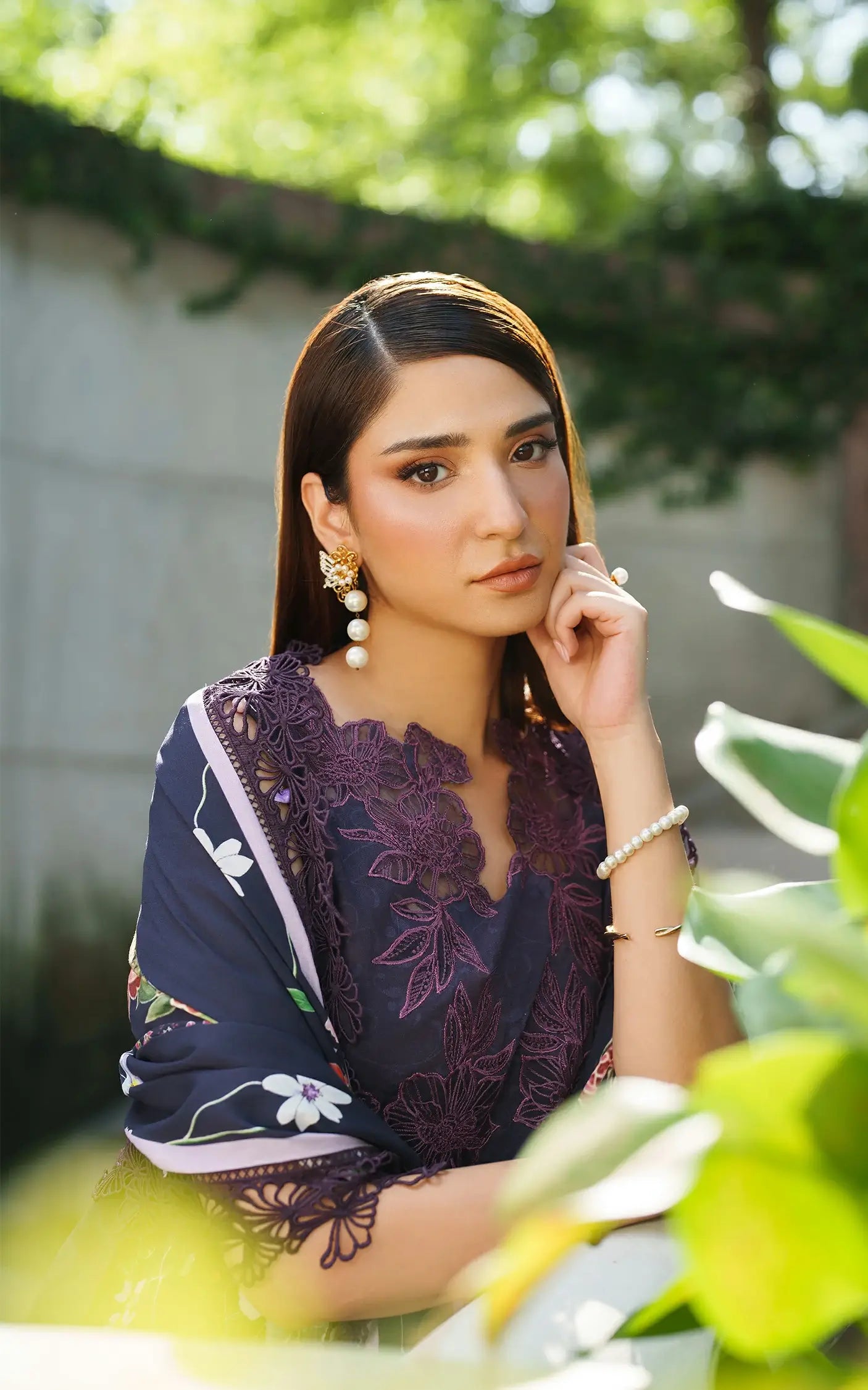 Winter Rose | 3pcs Embroidered Unstitched Winter